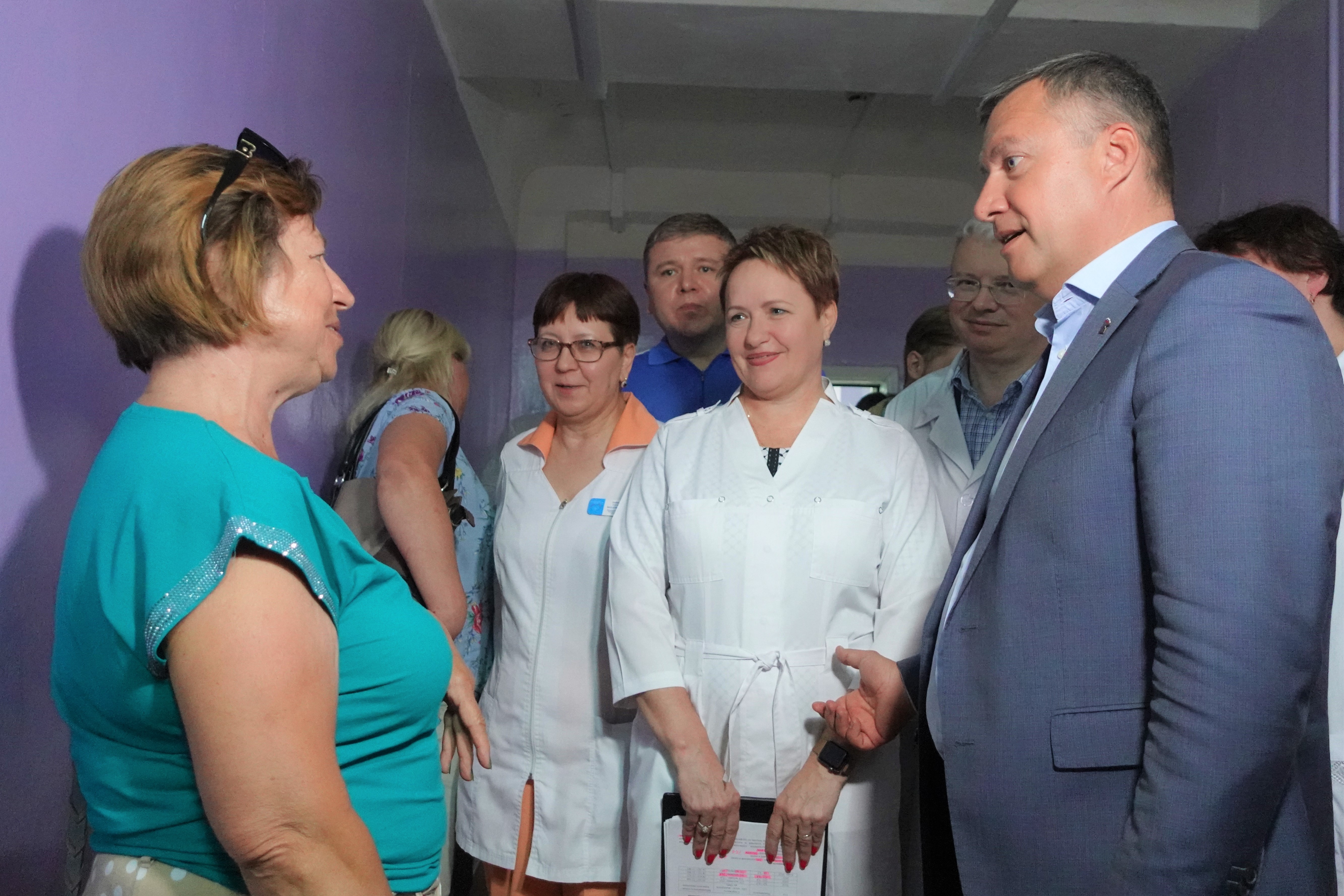 Губернатор Иркутской области Игорь Кобзев с рабочим визитом посетил город Вихоревку Братского района