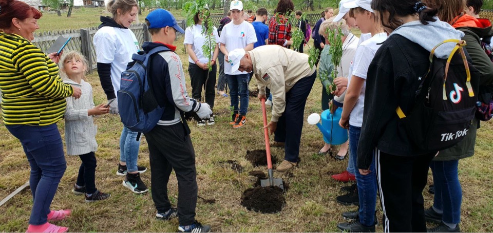 В Илирском сельском поселении состоялась международная акция «Сад памяти»