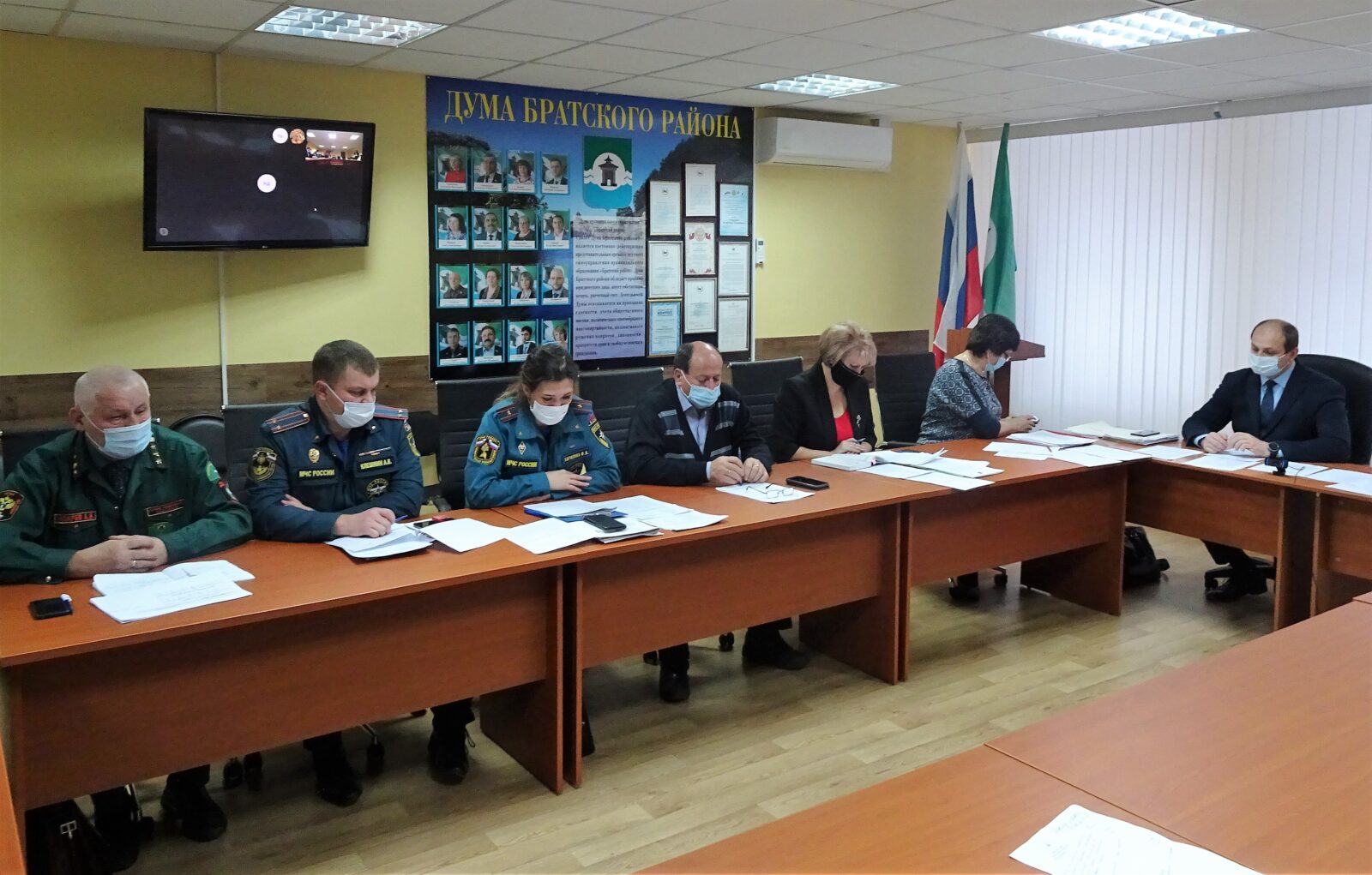 В администрации Братского района обсудили вопросы безопасности населения