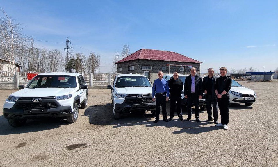 Медучреждения Братского района получили четыре легковых автомобиля