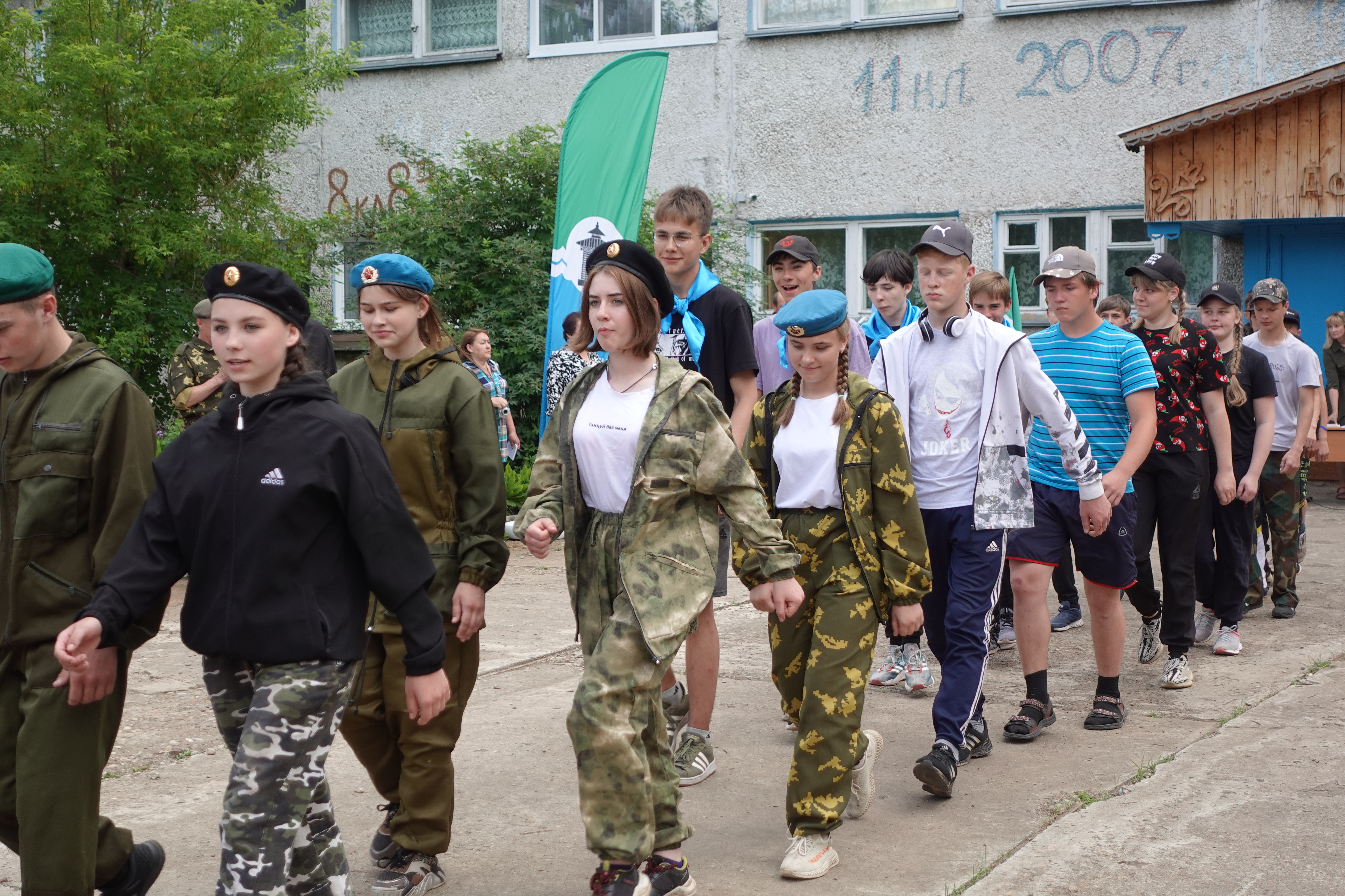 Военно-полевые сборы для старшеклассников прошли в Братском районе