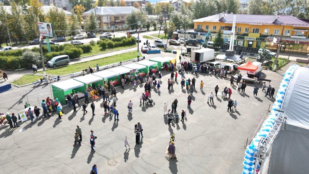 Традиционная сельскохозяйственная ярмарка «100% - НАШЕ!» прошла в Братском районе