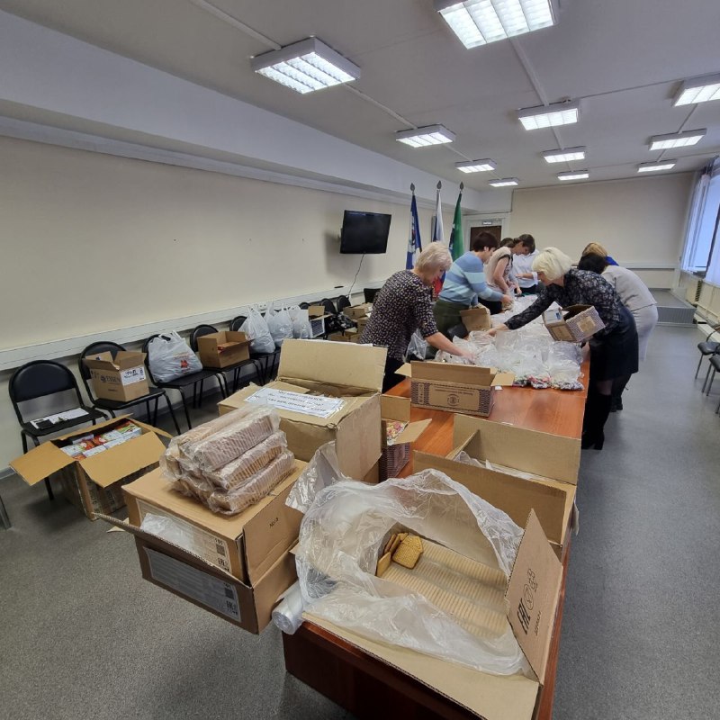 Администрация Братского района направила в Новосибирск и Шилово адресные посылки, собранные семьями мобилизованных