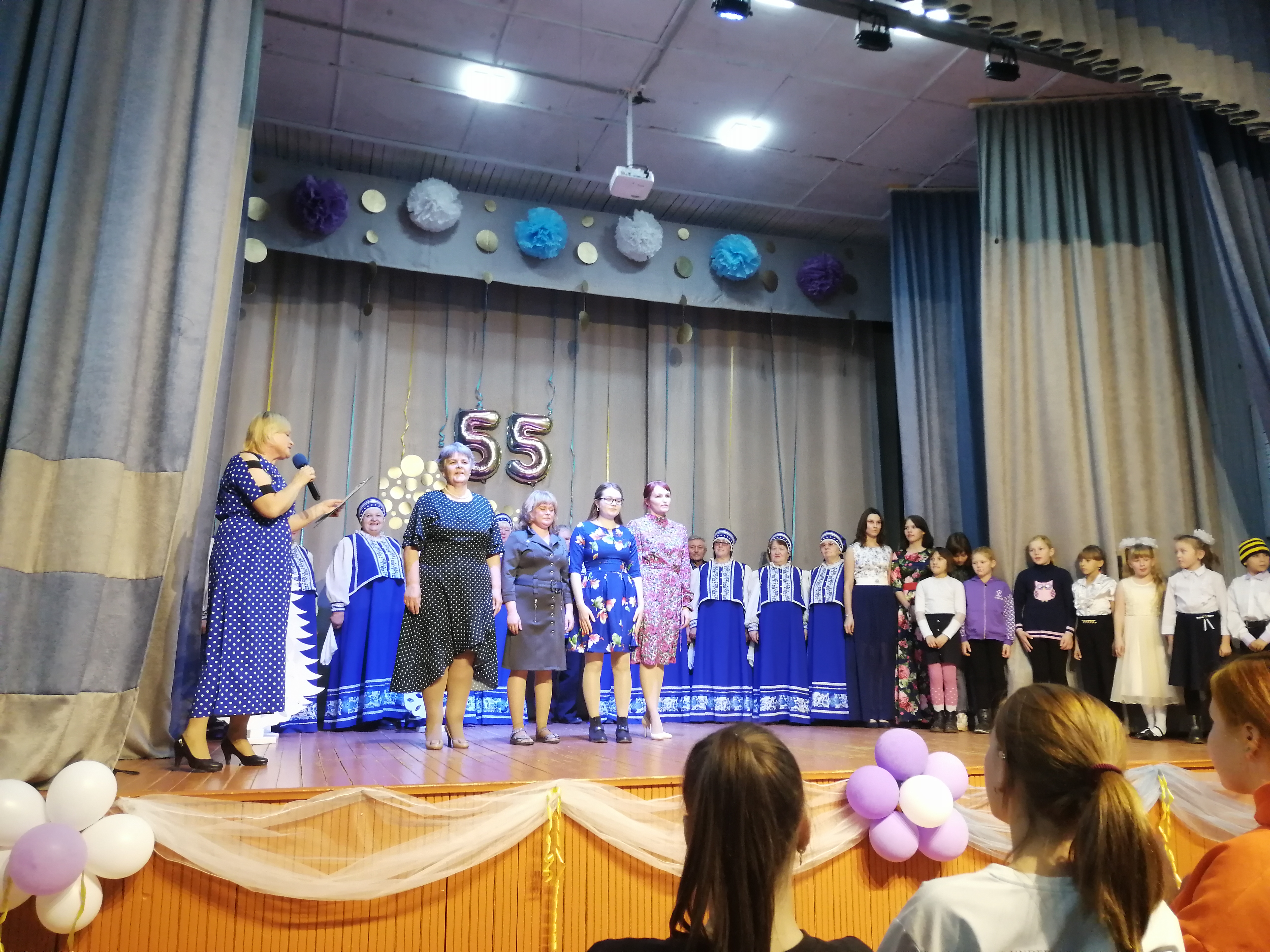 В Братском районе Прибрежнинский сельский дом культуры отметил 55-летие