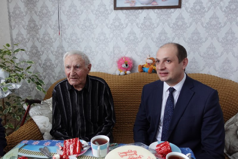 В Братском районе свое 99-летие отпраздновал ветеран Великой Отечественной войны