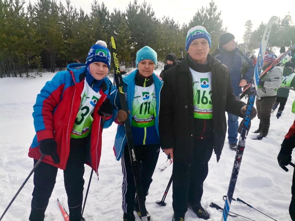 Завершился III этап соревнований по лыжным гонкам на Кубок мэра Братского района