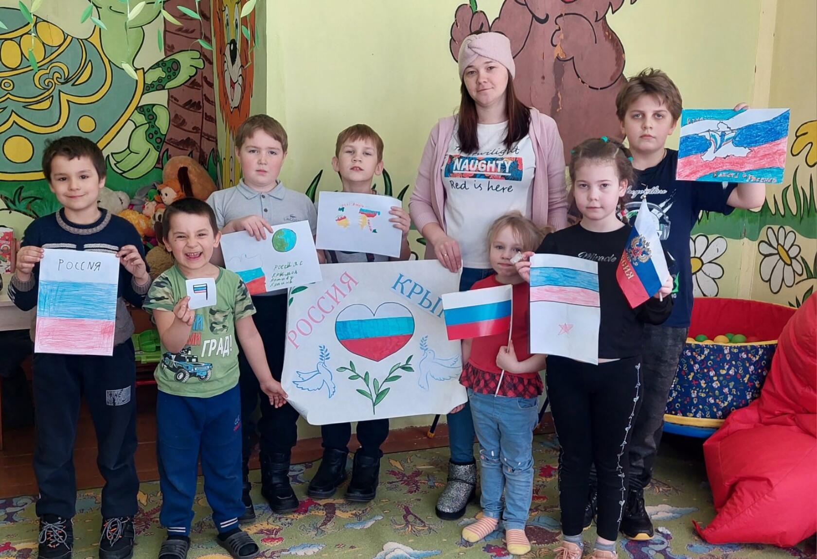 В Братском районе прошли мероприятия, посвященные присоединению Крыма к России.