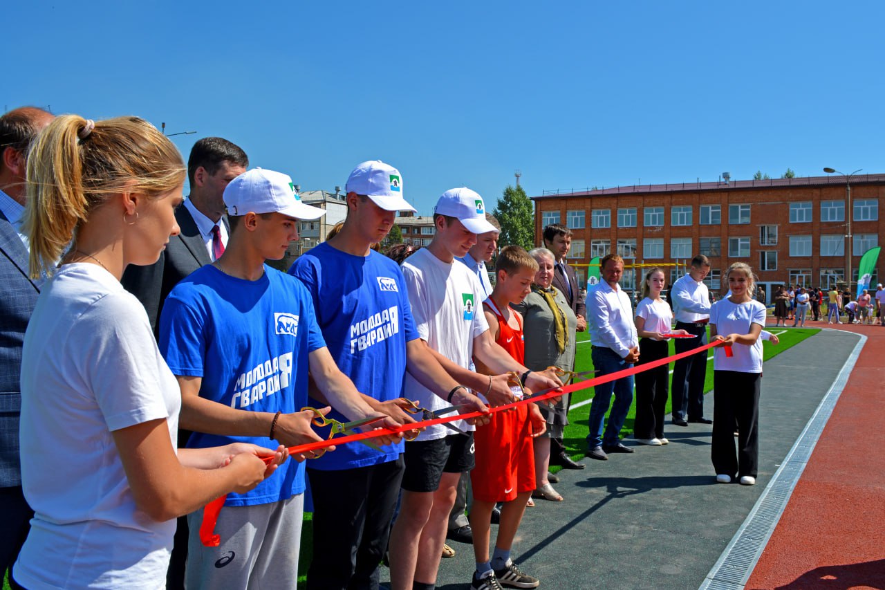В Братском районе открылась «умная» спортивная площадка