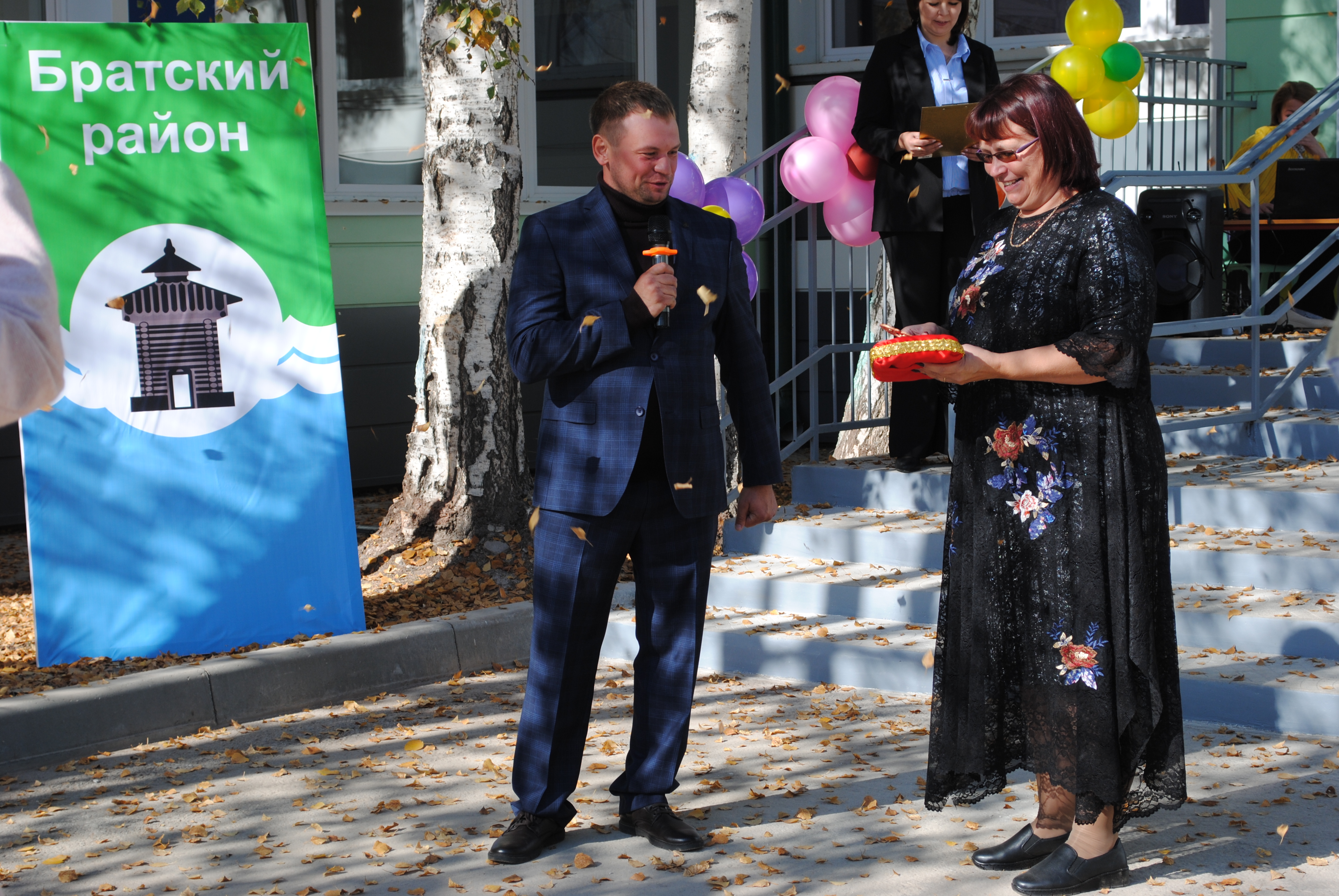 В Братском районе после капитального ремонта открылся детский сад «Березка»