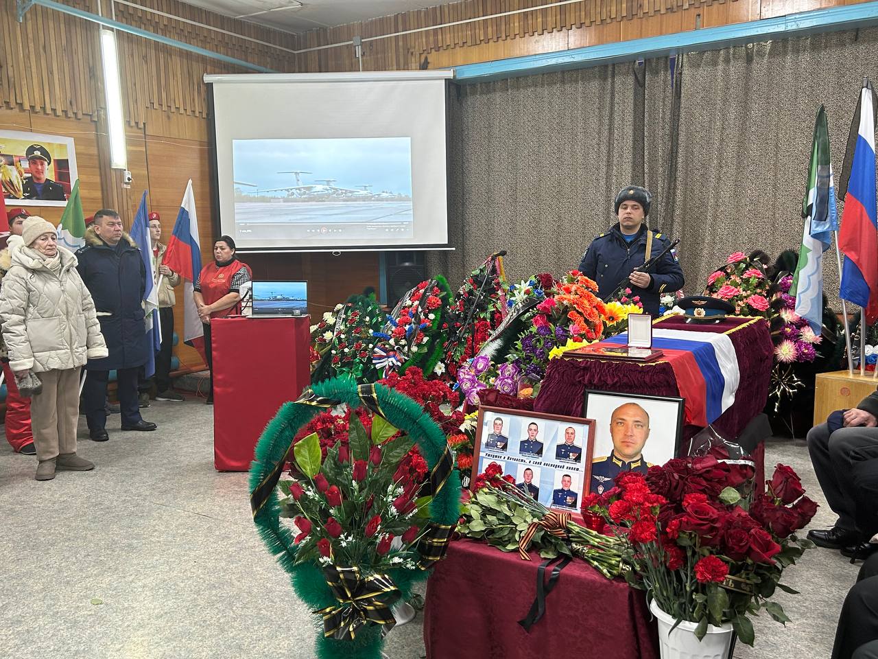 В Братском районе простились с погибшим военным лётчиком Андреем Пилуевым